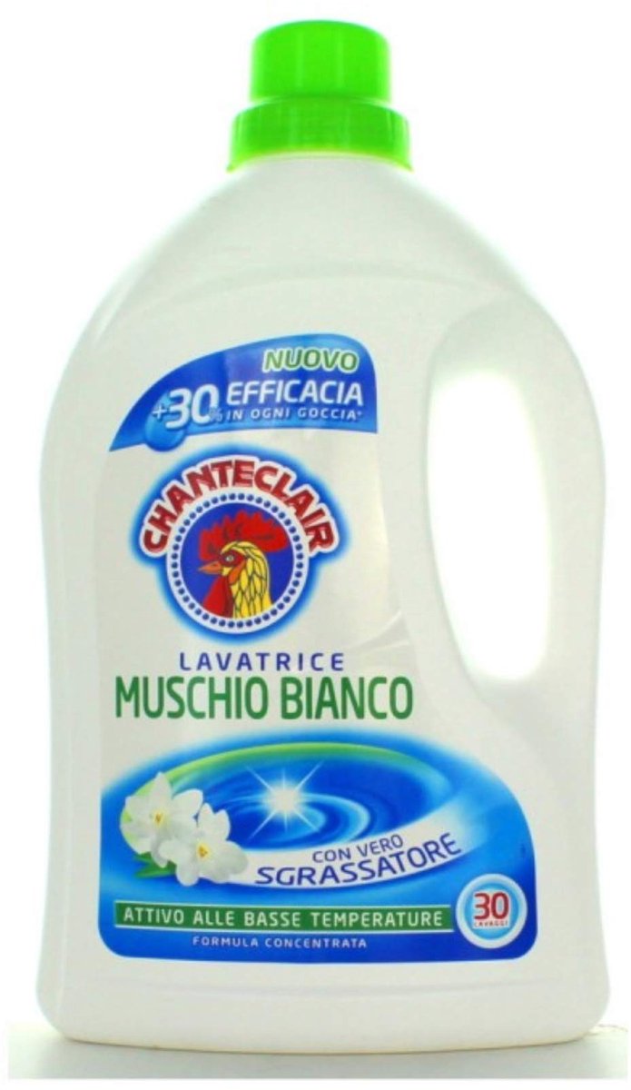 Elzusha - Vloeibaar Wasmiddel voor Wasmachine - Witte Muskus 1350 ml