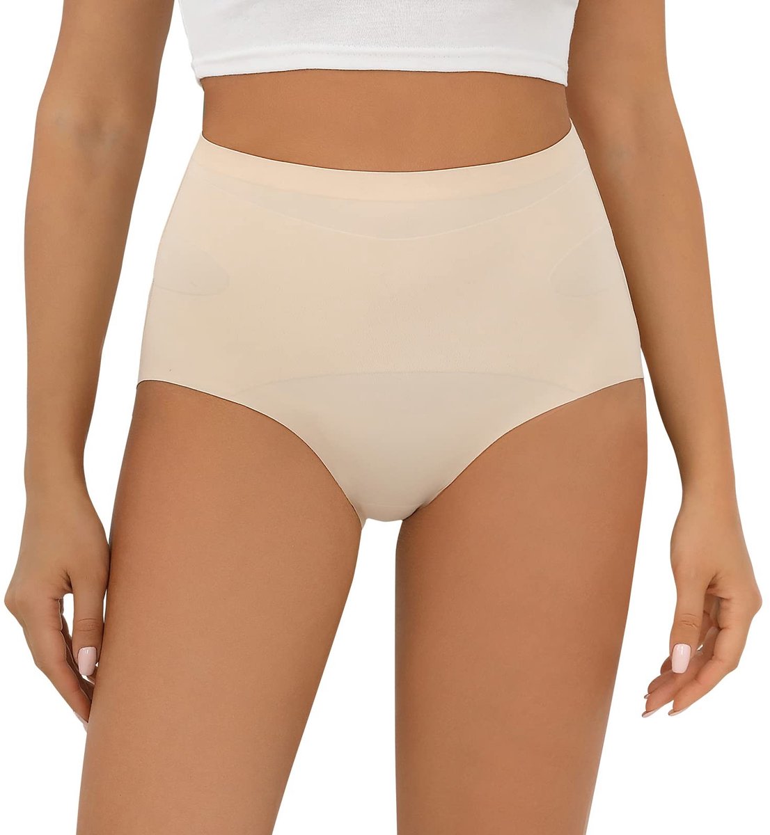 Elzusha - Shapewear Ondergoed - Hoge Taille - Beige