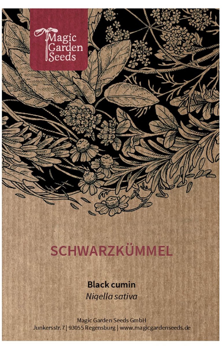 Elzusha - Zwarte Komijn - Ongeveer 300 Zaden