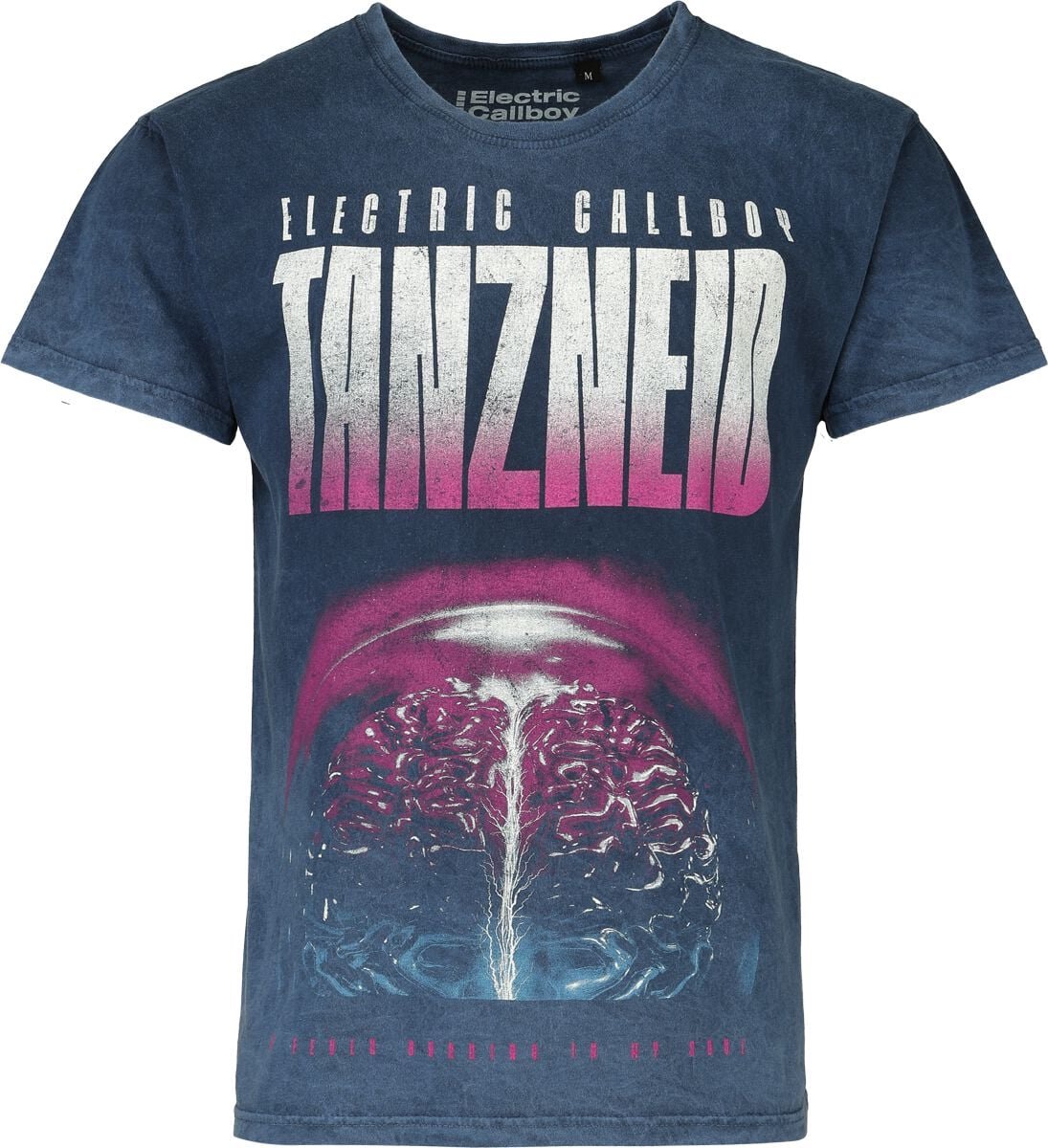Electric Callboy TANZNEID Glow Heren T-shirt - blauw - XXL