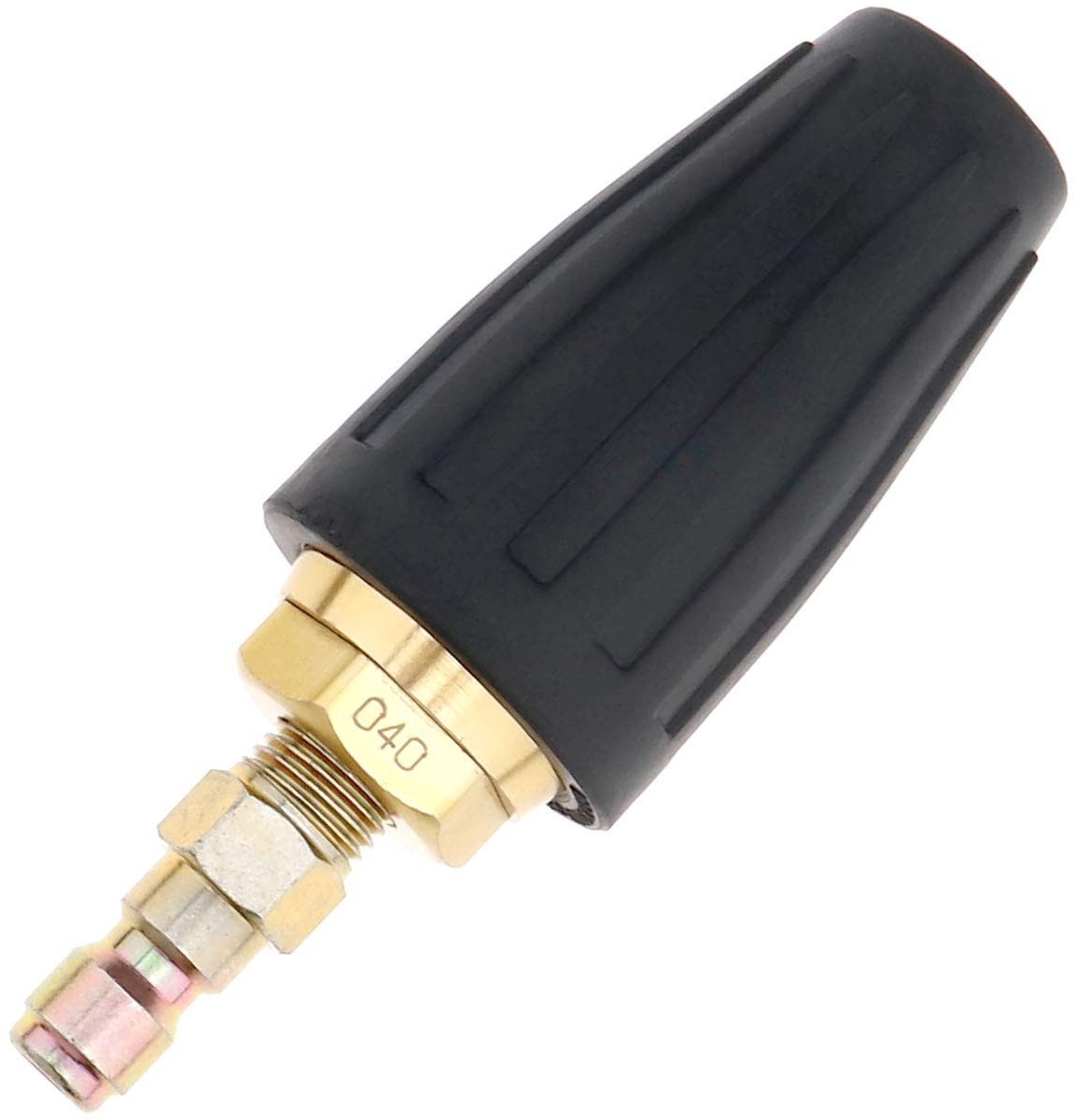 Dailygoody - OmGoods - Dailygoody - 3000PSI - Hogedrukreiniger mondstuk - Turbo-mondstuk - Aluminium - 1/4" Quick Connect - Geschikt voor diverse hogedrukreinigers - Kleur z...