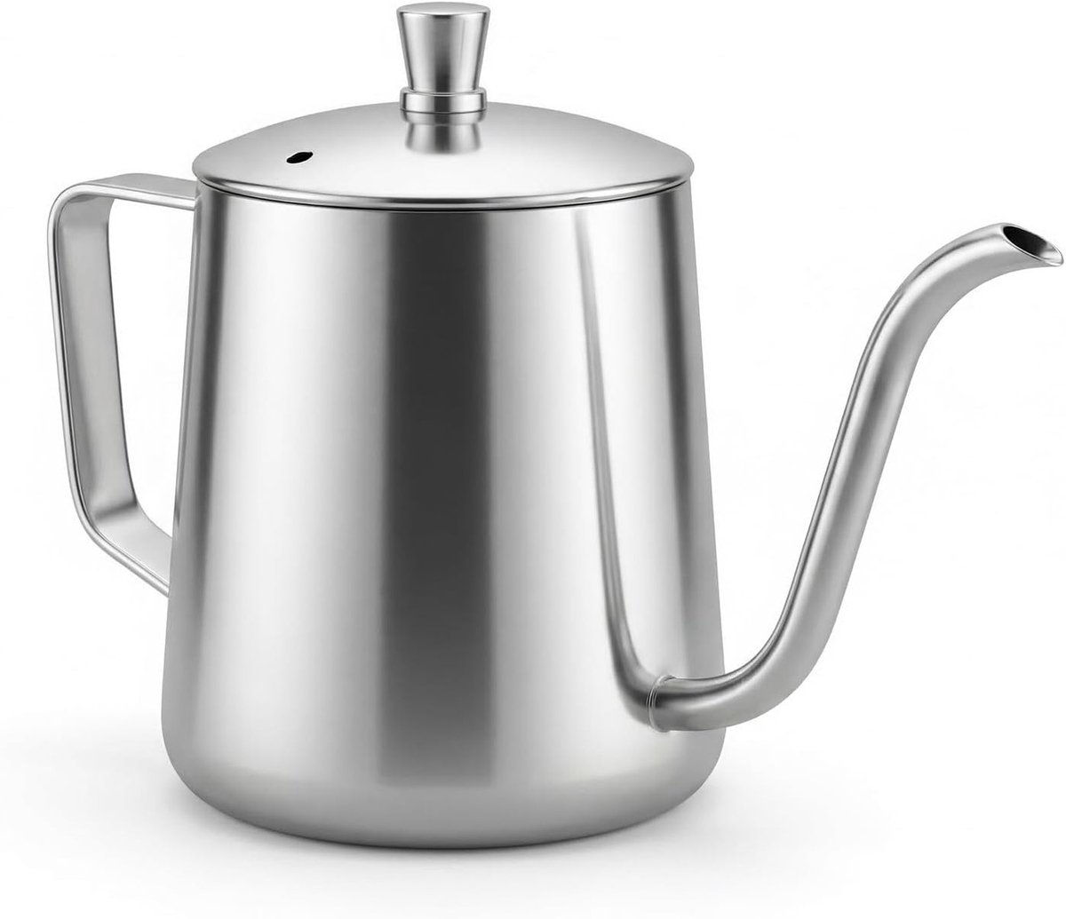 Koffiepot van roestvrij staal 304, 480 ml - Zwanenhals ketel voor precisie schenken, ideaa