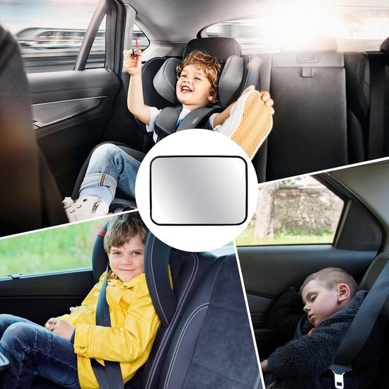 Observatiespiegel auto achteruitkijkspiegel auto baby kinderen omgekeerde observatiespiegel van Merkloos — afbeelding 2