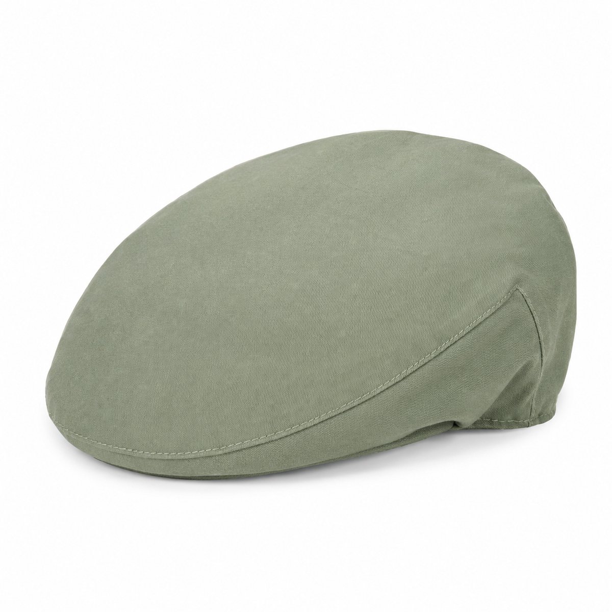 Hatman of Ireland Poplin flat cap Lovat, katoen maat Large (59cm)