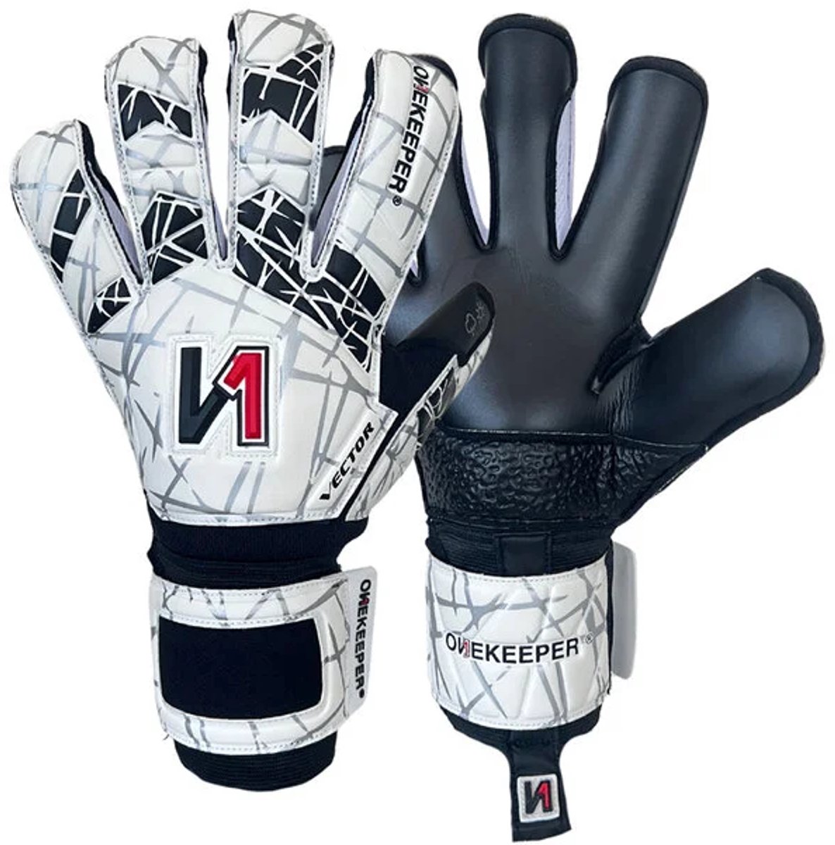 ONEKEEPER Vector Evolution Junior Wit - Keepershandschoenen - 6