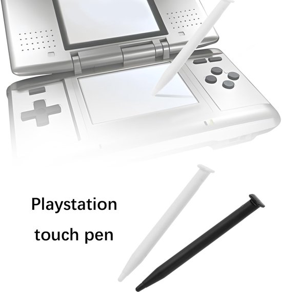 Dailygoody - Stylus Pen - Touch Screen Pen - Hoge gevoeligheid - Wit en zwart - Compatibel met Nintendo - 10 stuks - Voor 2DSXL en 2DSLL — afbeelding 3