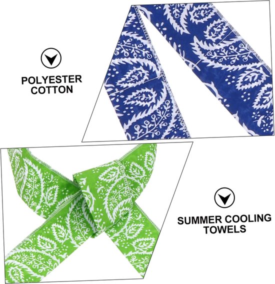Verkoelende Handdoeken - Sport Handdoeken - Koel Blijven - Met Capuchon - 100x5CM - Diverse Kleuren — afbeelding 4