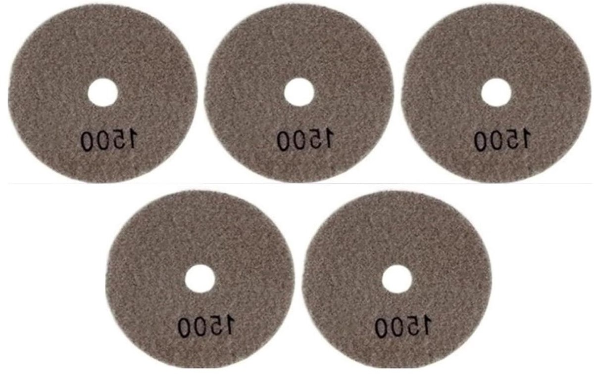 Diamant Polijstpads - Schuurmiddel Polijstschijf - Oppervlakken Polijsten - Droog Nat Gebruik - 3-7 Inch - Niet Van Toepassing