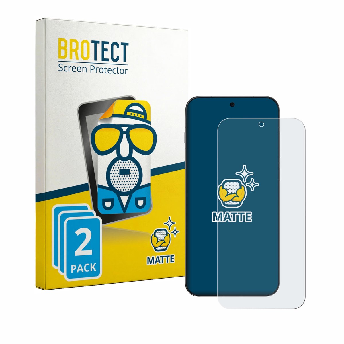 BROTECT - Screenprotector voor Oppo Find X9s - Folie Beschermfolie matte 2 Stuks