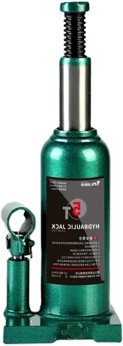 Hydraulische Krik - Autokrik - Voertuigen Hefen - Sterk Draagvermogen - 5 Ton - Zilver