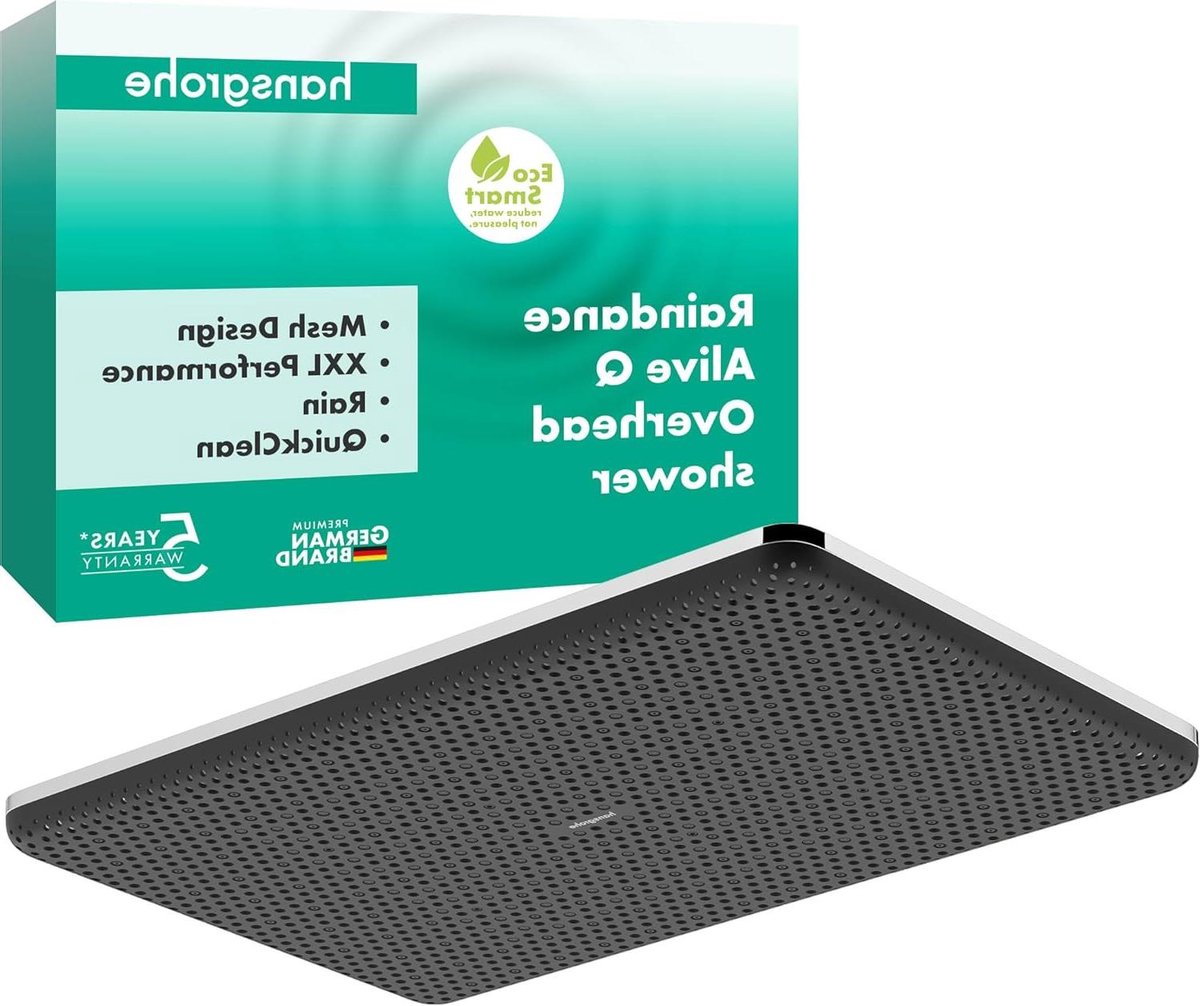 Hoofddouche - Regendouche - Ontspannen Douchen - Waterbesparend - 210x340 mm - Chroom