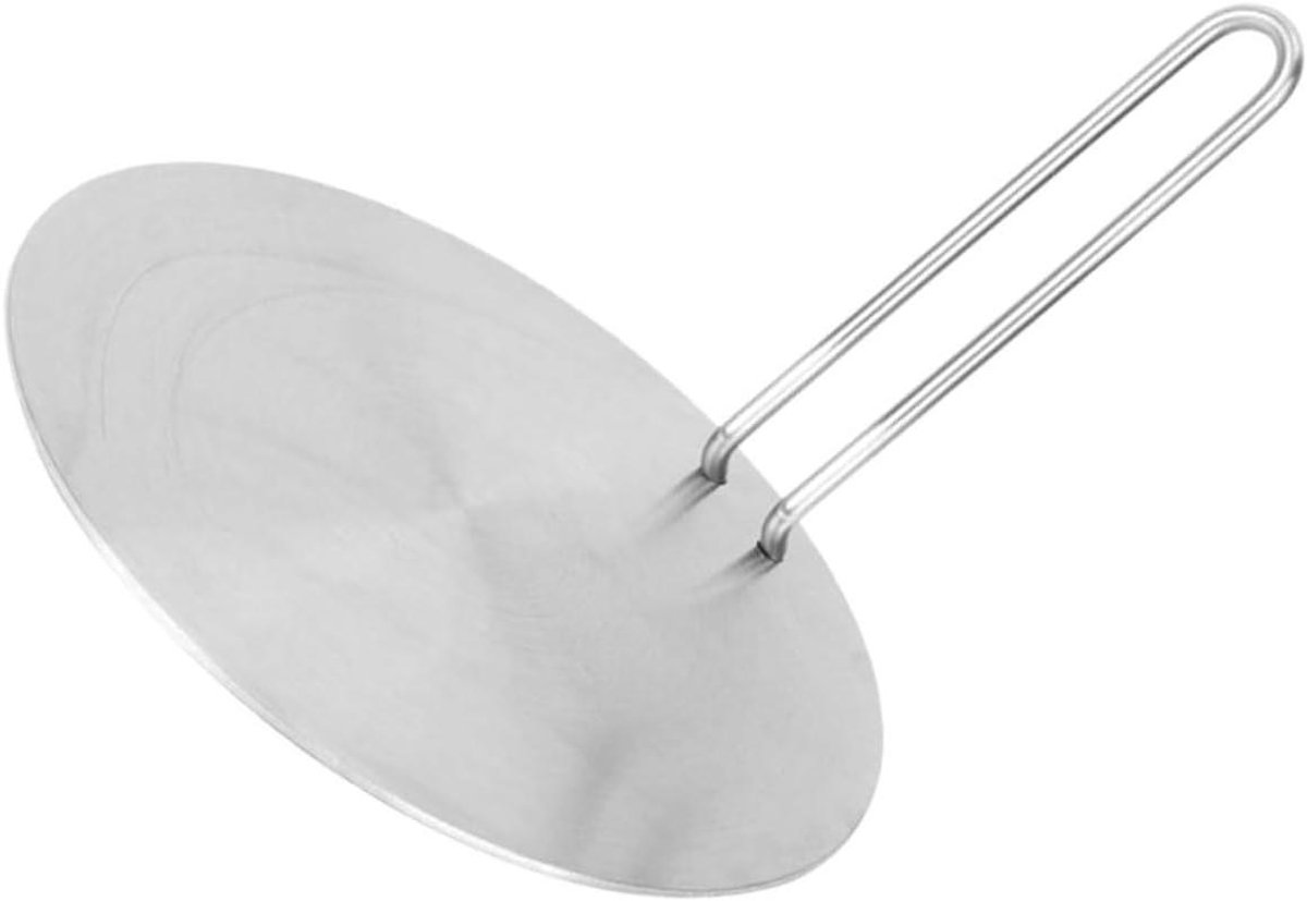 Inductie Kookplaat Adapter Warmteverdeler Inductieplaat Gelijkmatige Warmte Roestvrij Staal 34 x 21.5 cm Zilver