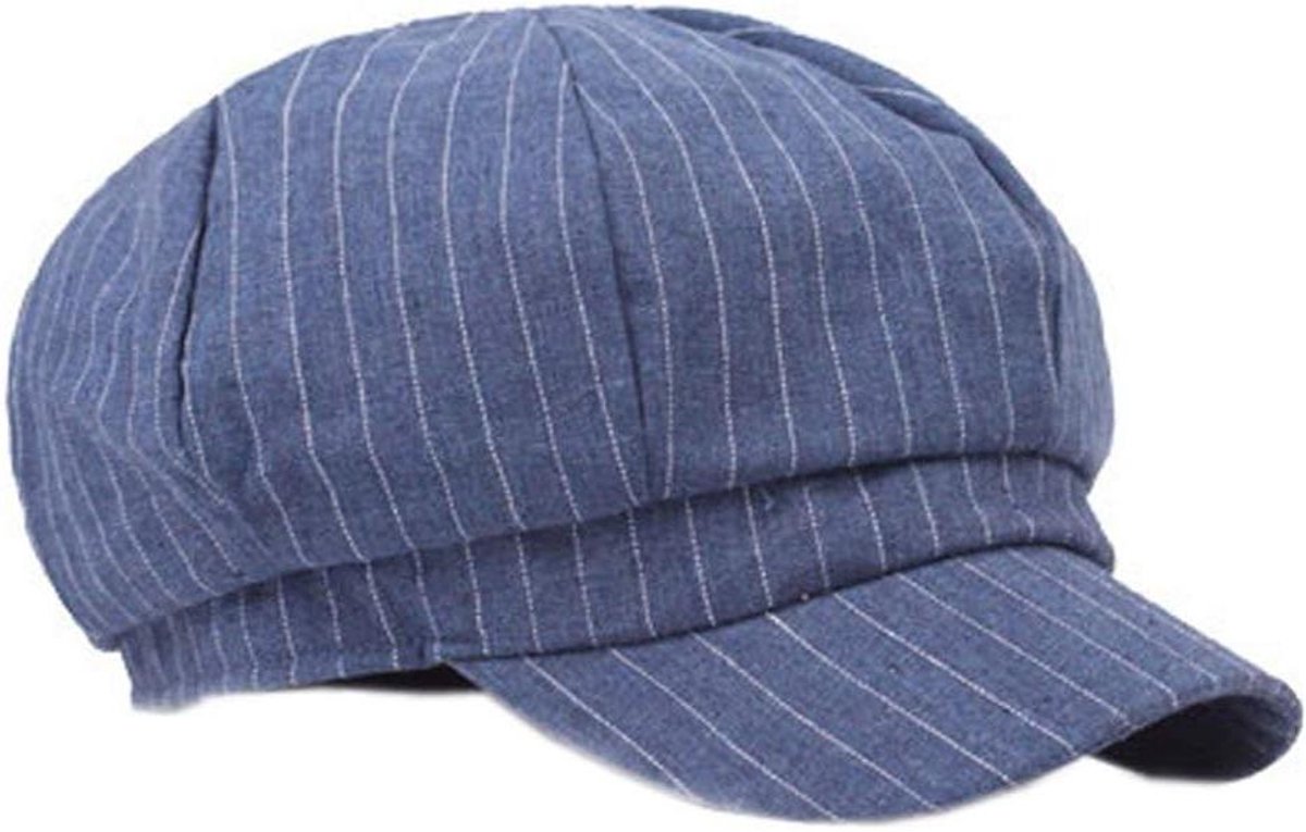 Dames Baret - Schildersmuts Baret - Mode Accessoire - Vintage Stijl - One Size - Marineblauw