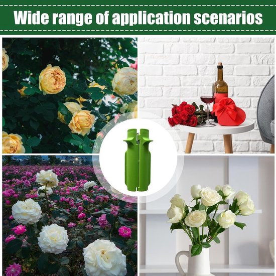 Rozen Ontdoorner - Bloemensteel Schoonmaker - Bloemen Voorbereiden - Ergonomische Grip - 15.2 cm - Groen — afbeelding 5