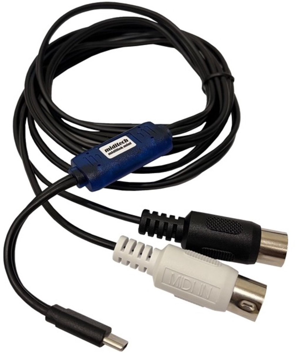 Miditech Midilink mini USB-C - MIDI-interface