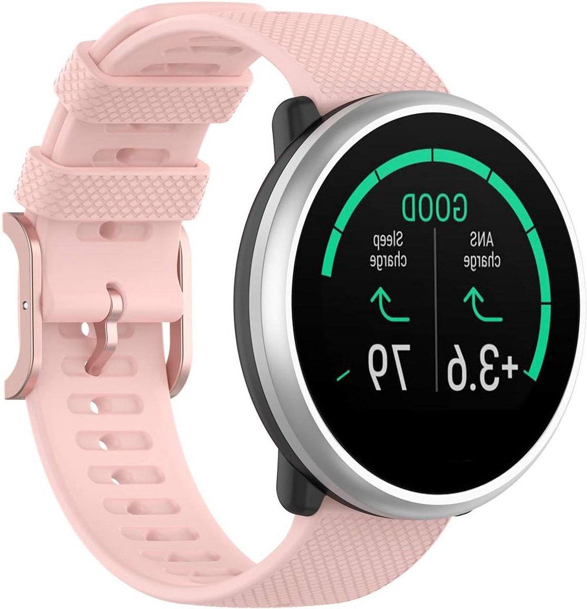 Sportband - Vervangende polsband - Dagelijks gebruik - Snelle release - 20mm - Roze