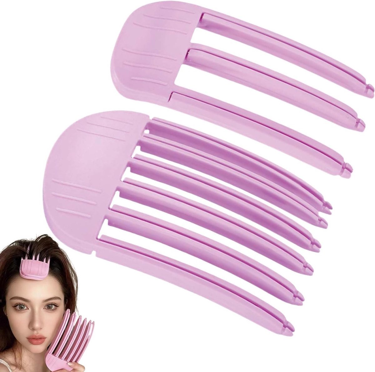 Volume Hair Clips voor Volumineus Haar – Onzichtbare Haarspeld voor Krullend Haar, Haarstyling Accessoire voor Extra Volume en Stevigheid