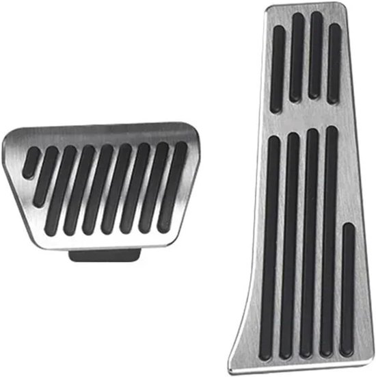 Pedaalhoezen Auto - Voetpedaal Matten - Veiliger Rijden - Antislip Oppervlak - 3 stuks - Zilver — afbeelding 5