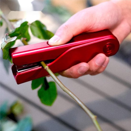 Rozen Doorn Stripper - Rozenprikker Verwijderaar - Bloemen Schikken - Dubbele Steel Ontwerp - 150 Gram - Rood — afbeelding 2