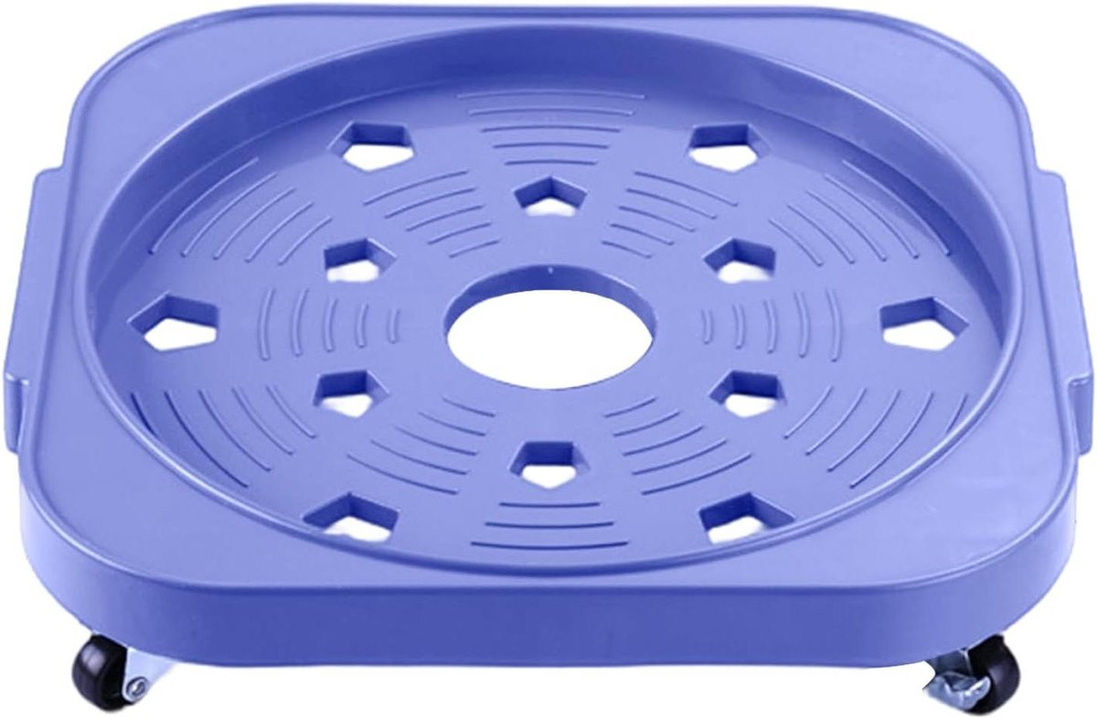 Emmer Trolley - Mobiele Winkelwagen - Auto Wassen - Anti-slip Rem - 5 Gallon - Grijs