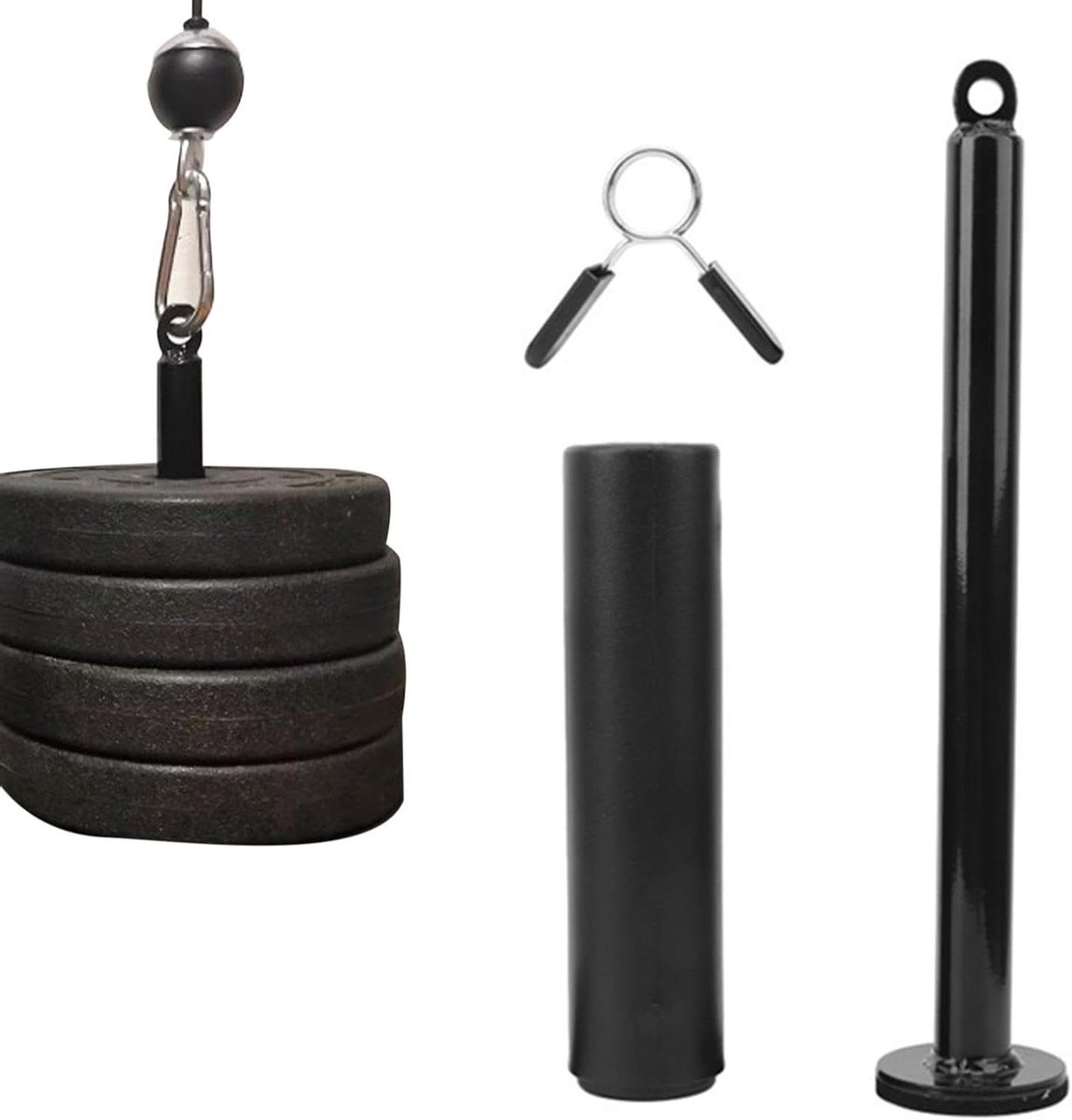 Fitness Laden Pin - Gewichtshouder Accessoire - Krachtraining Thuissport - Verhoogt Trainingsefficiëntie - 354 inch Hoogte - Meerkleurig
