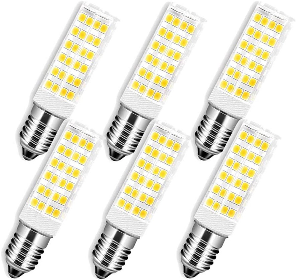 LED-lampen - Gloeilampen - Huisverlichting - Energiebesparend - 6 stuks - Warm wit