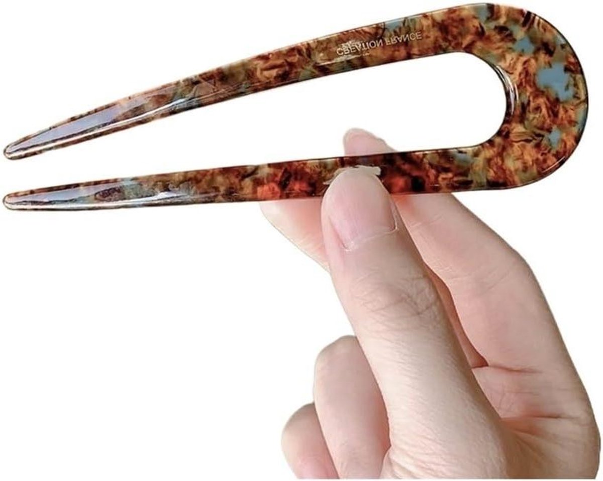 Haarspelden U-vorm - Haarclips Chignon - Haar Styling - Vintage Sterontwerp - 50 g - Kleurrijk