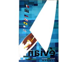 Evian Poster - Wanddecoratie Kunstprint - Woonkamer Inrichten - Reproductie Kunstwerk - 50 x 70 cm - Meerdere Kleuren