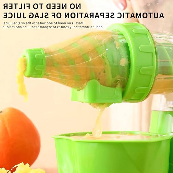 Multifunctionele Handmatige Juicer voor Groenten en Fruit, Vers Sap Extractor voor Keukenaccessoires en DIY Gereedschap — afbeelding 5