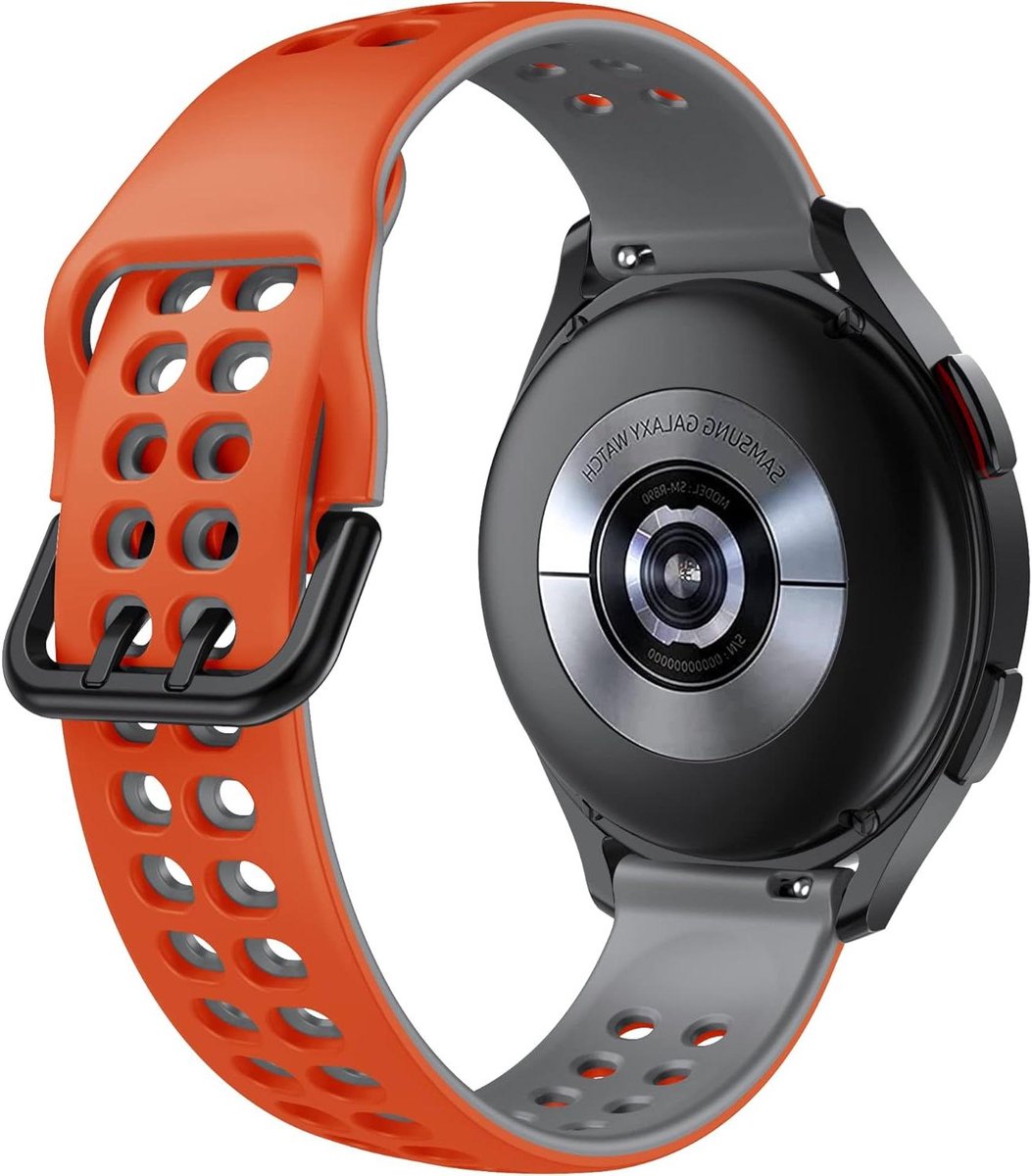 Horlogeband Siliconen - Polsband Garmin - Sportactiviteiten - Quick Release - One Size - Agaat