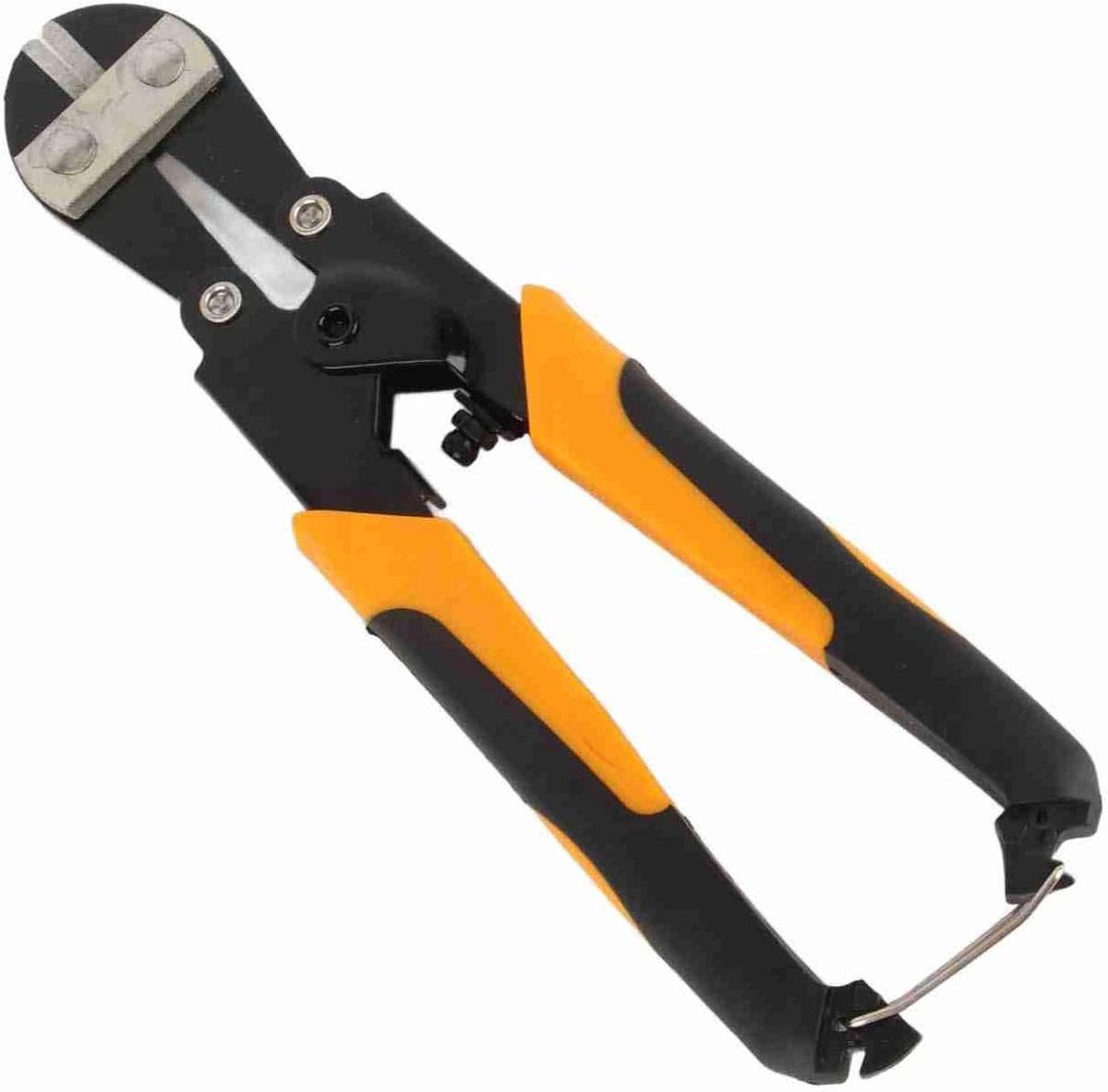 Mini Boutenschaar - Draadknipper Betonschaar - Bouten Knipen - Ergonomisch Handvat - 21.5 cm - Grijs