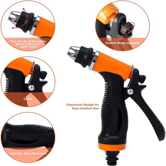 Draagbare Hogedrukreiniger - Auto Wasser Pomp - Voertuig Reinigen - 12V Aangedreven - 160 PSI - Uniek — afbeelding 4