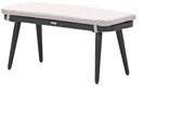 Allasio sportbank - carbon black - desert sand