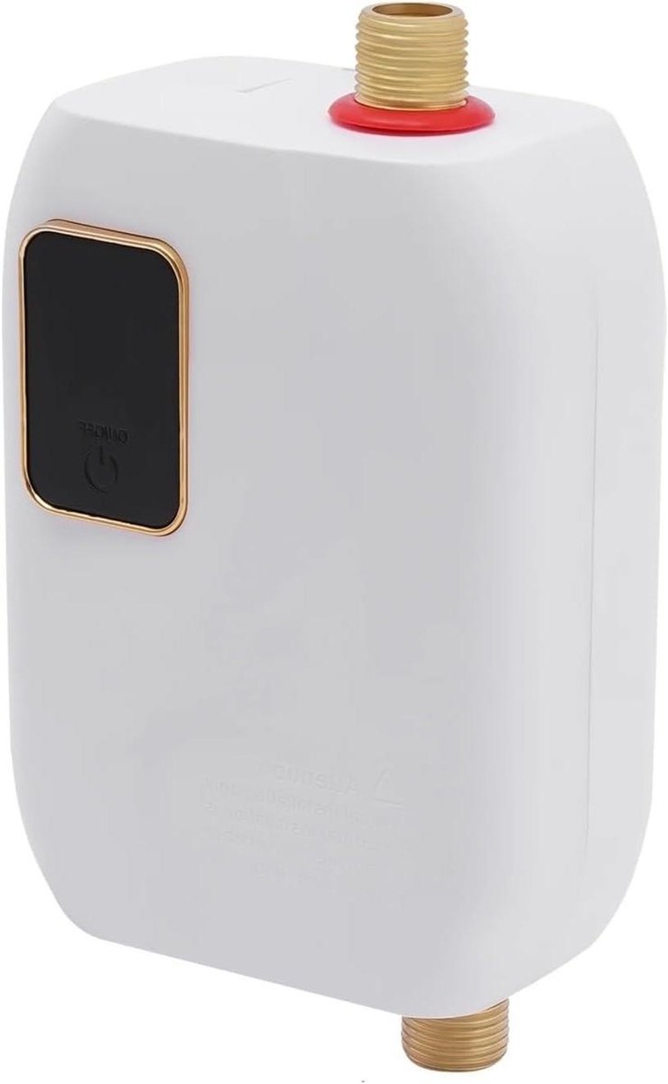Elektrische Boiler - Doorstromer Keukenboiler - Direct Warm Water - Anti-kalk Ontwerp - 3000W - Wit
