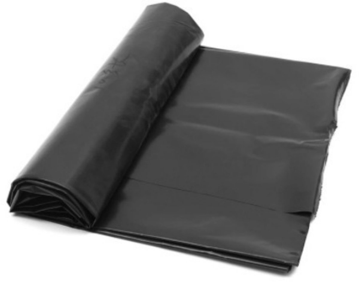 TOVBMUP Verhoogde bedliners - Vijverliners - Zwarte verhoogde bedliners - Waterdichte verhoogde bedliners - Herbruikbare verhoogde bedliners - geschikt voor thuis, tuin, bouw, kas of andere gelegenheden - 2x4m