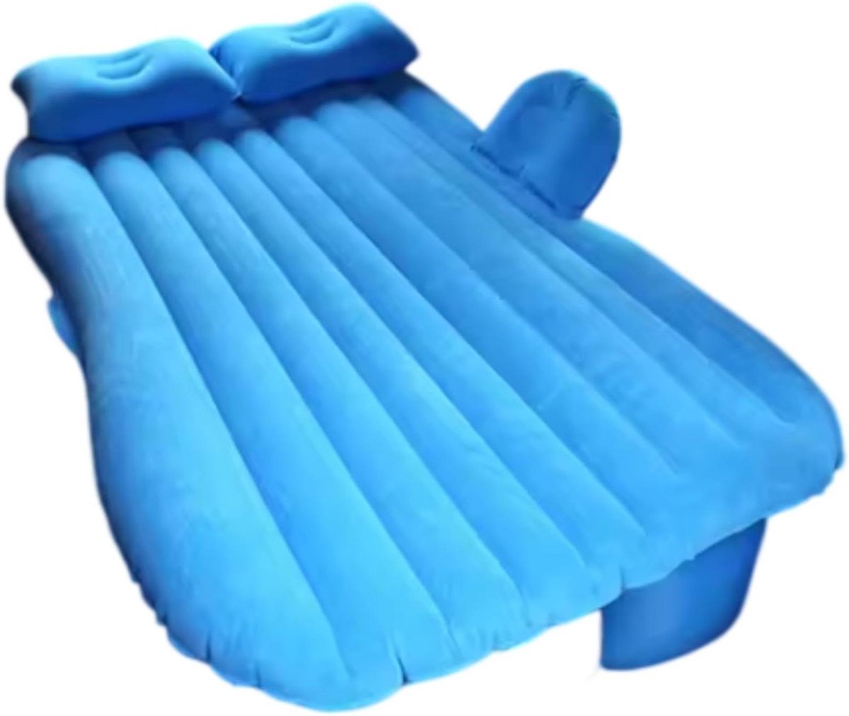 Luchtbed Auto - Reisbed Bank - Comfortabel Slapen - Duurzaam Materiaal - 130x75 cm - Blauw