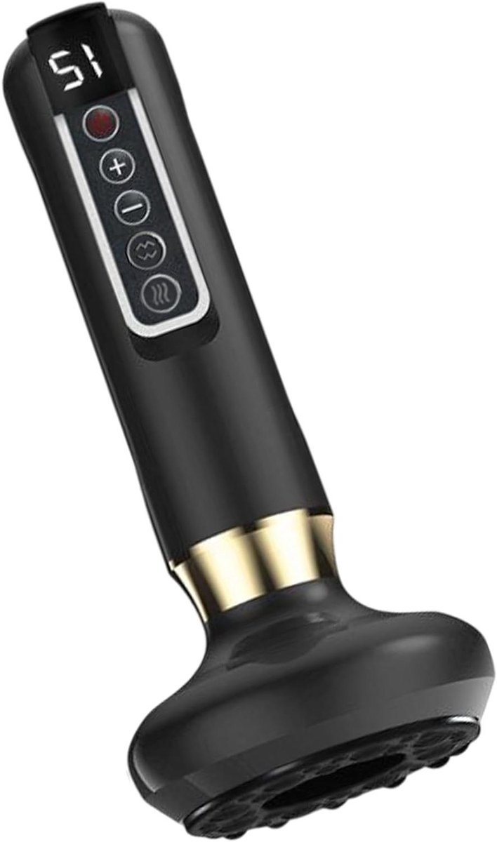 Percussie Massageapparaat - Handheld Body Massager - Spierherstel Bevorderen - Instelbare Modi en Warmte