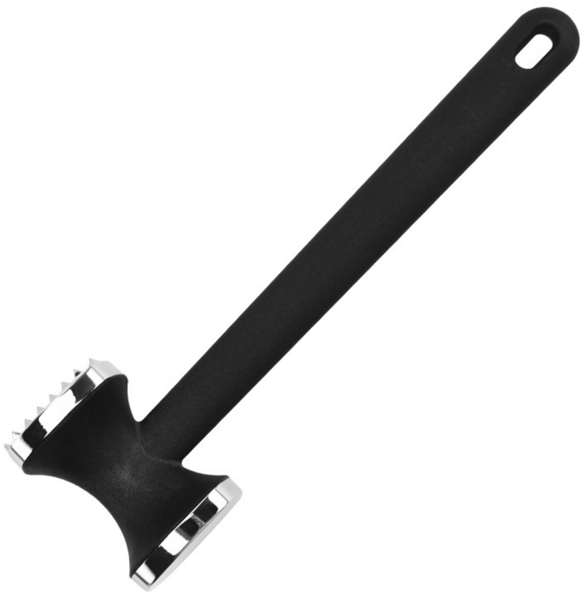 TOVBMUP Vleesvermalser - Dubbelzijdige antiaanbakschnitzelvermalser - Schnitzelvermalser - Antislip handvat Vleesvermalser - Steakvermalser - Rundvleesvermalser - Kipvermalser - Zwart
