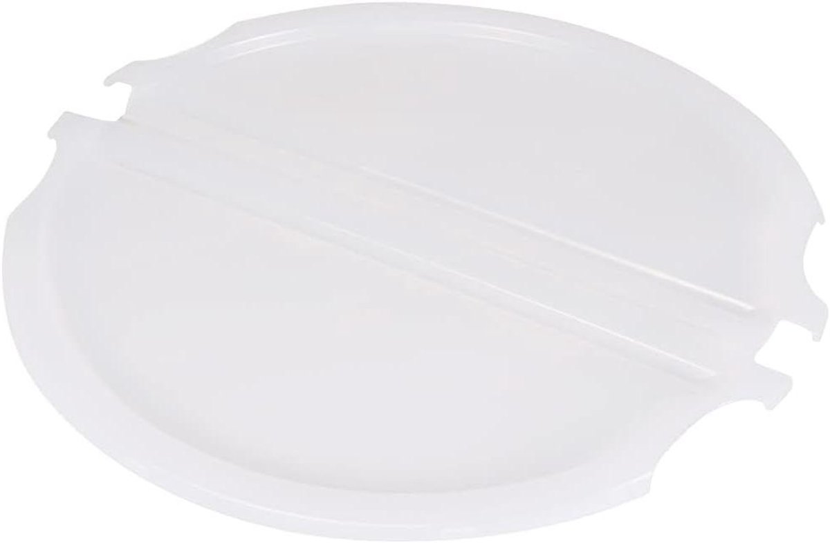 Deksel voor kuip - Bak deksel - Speelgoed opbergen - Stevig kunststof - Ø 46 cm - Transparant