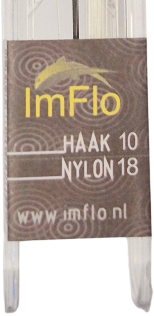 Luxe Kant-en-klaar Vistuigje Diana 18/00 - Haak 10 - Dobber 1,0 gram Witvistuigje Wedstrijdtuigje van luxe — afbeelding 2
