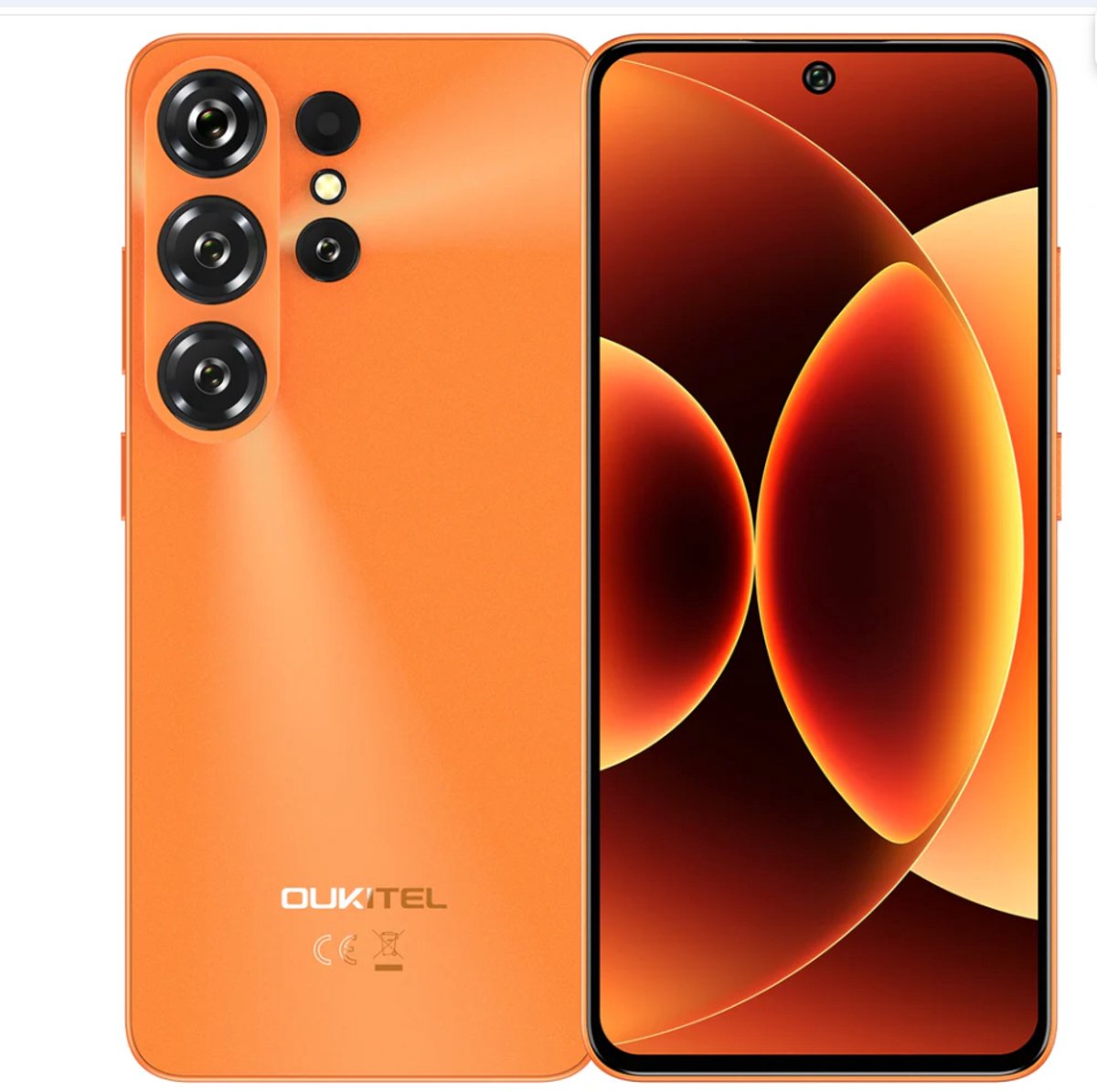 Oukitel Android 16 Smartphone – 6.63 Inch 90Hz Display – 5150mAh Batterij – 6GB+128GB – 13MP Camera – 4G Dual Sim – Type-C – 10W Opladen – Valbestendig – Voor Nederland België