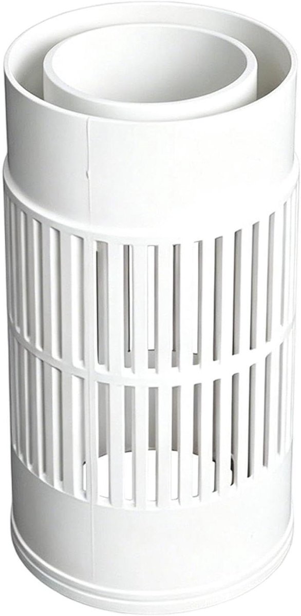 Wormencompostbak - Compostbak Afvalverwerker - Organisch Afval Verwerken - Ondergronds Begraven - 21.5 cm Hoog - Zwart