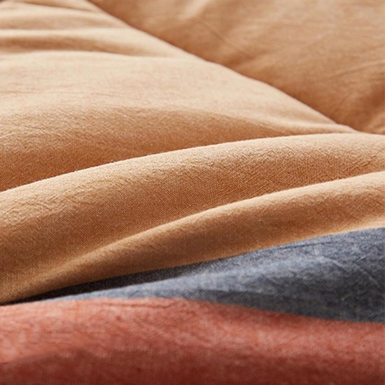 Draagbare Logeermatras - Japanse Vloerfuton - Comfortabel Slapen - Extra Dik Pluche - 120 x 200 cm - F — afbeelding 2
