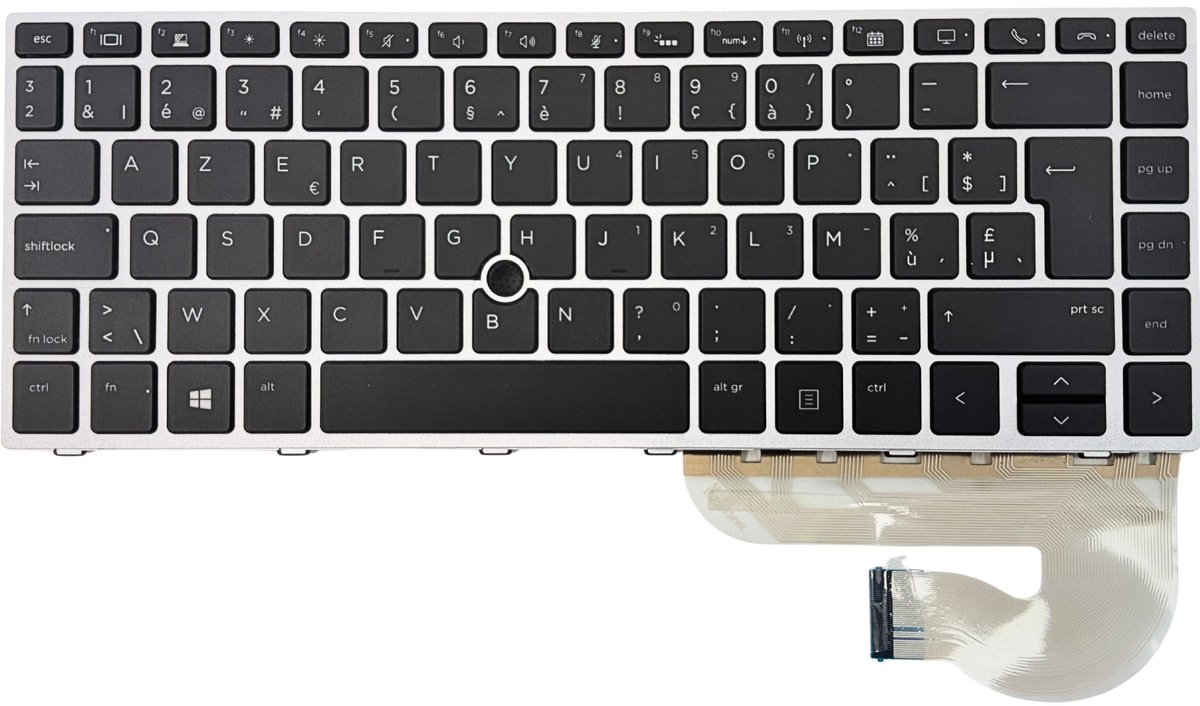 ZeLiT Vervangend Toetsenbord geschikt voor HP EliteBook 840 G5 - BE AZERTY - OEM - Backlit