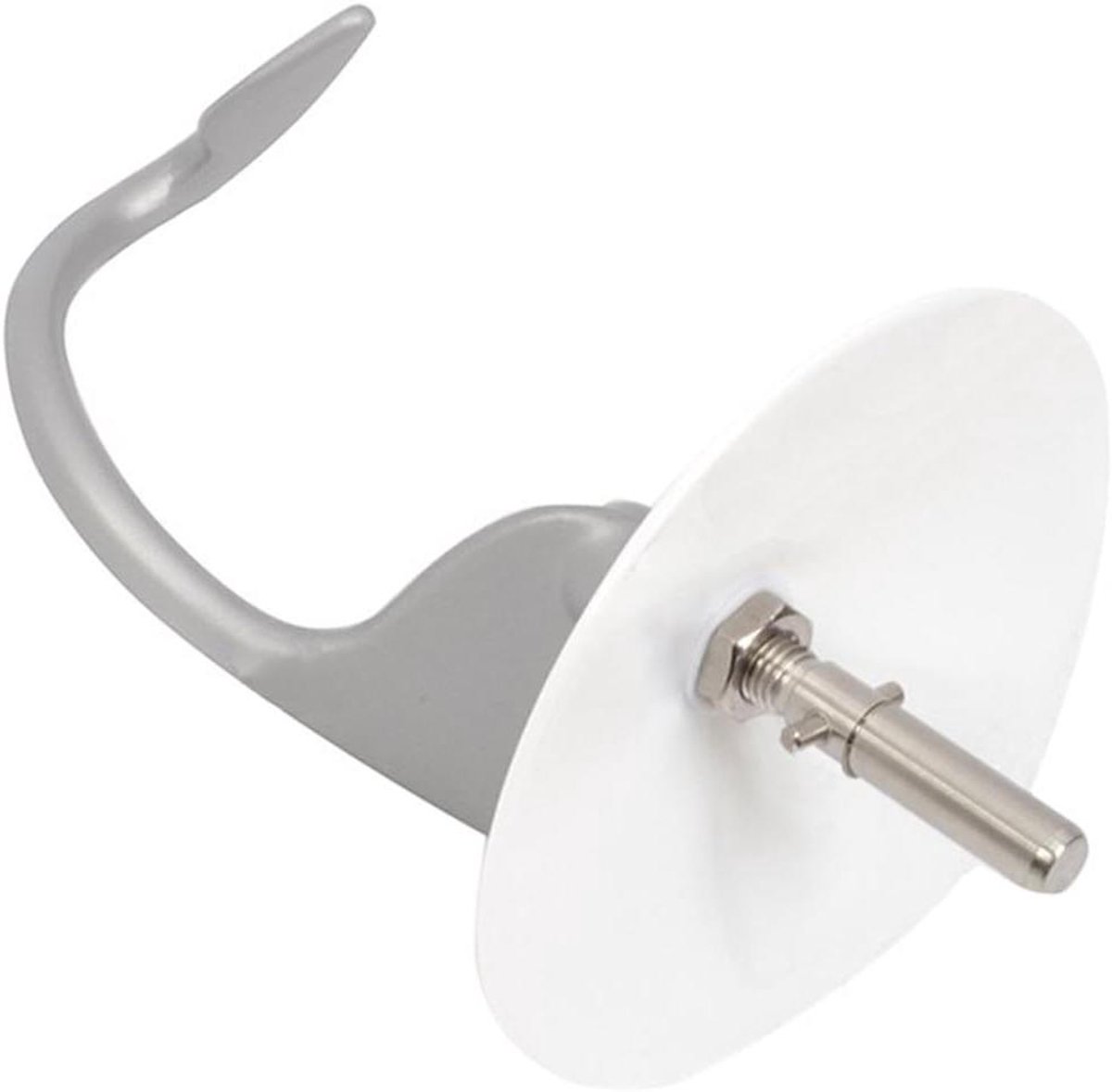 Deeg Haak - Mixer Accessoire - Brood Bakken - Antiaanbaklaag - Niet gespecificeerd - Wit