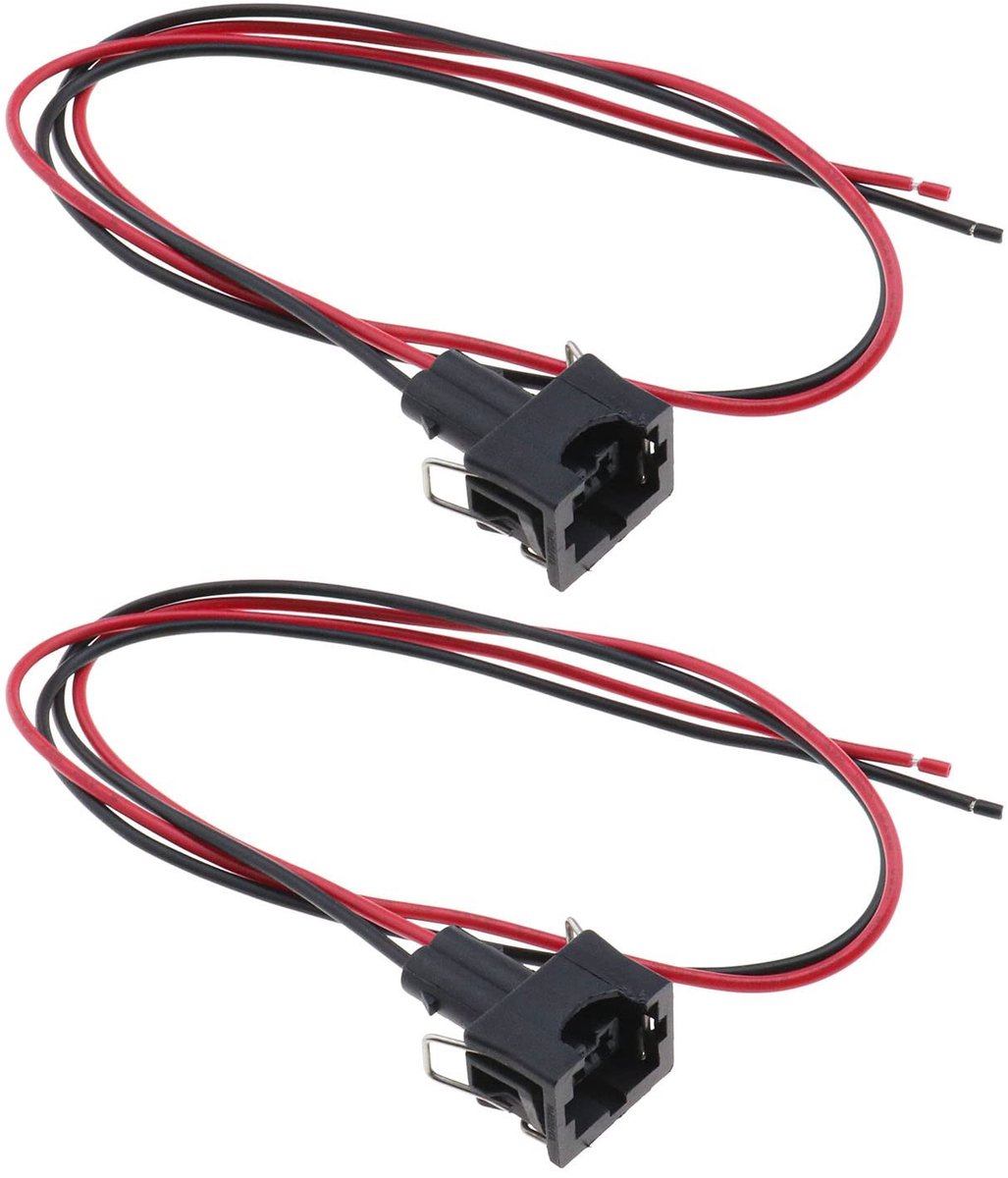 Dailygoody - Auto Kabelboom Connector - 2 Pin Plug - 60 cm - Crimp Contact - Geschikt voor VW Skoda Seat Audi