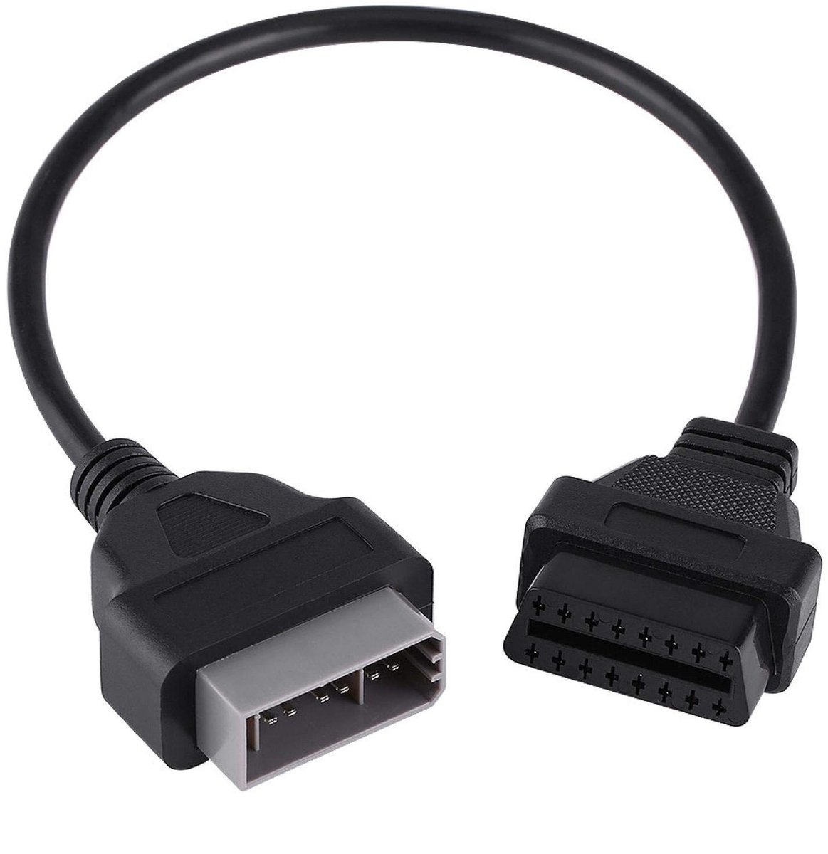 Dailygoody - OBD2 Adapter - OBD Diagnosetool - 14 Pin naar 16 Pin - Adapterkabel - Eenvoudig in gebruik - Geschikt voor voertuigen