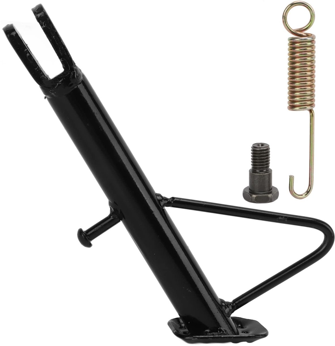 Dailygoody - Motorfiets Kickstand - Stabiele Voetsteun - 18CM - Antislip - Geschikt voor Scooter en Motor - Hoogwaardige Parking Steun