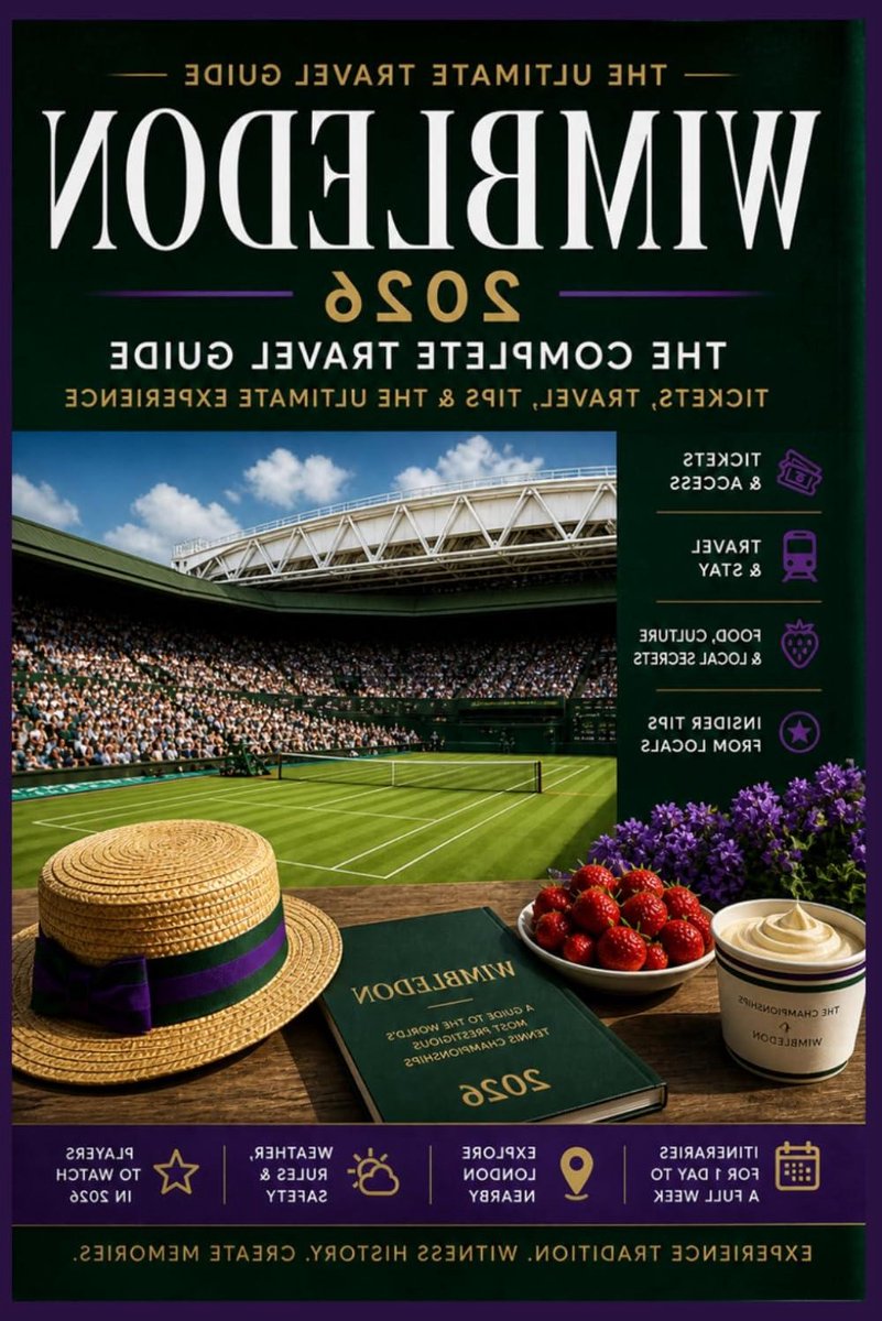 Reisgids Wimbledon - Toeristische gids Tennis - Bezoek organiseren - Lokale geheimen - 94 pagina's - Niet gespecificeerd