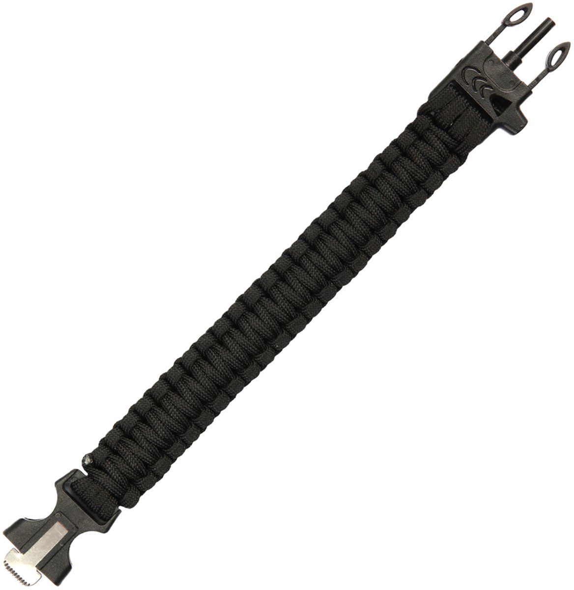 Paracord Firestarter 9inch zwart